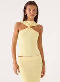 Knit Top – Yellow