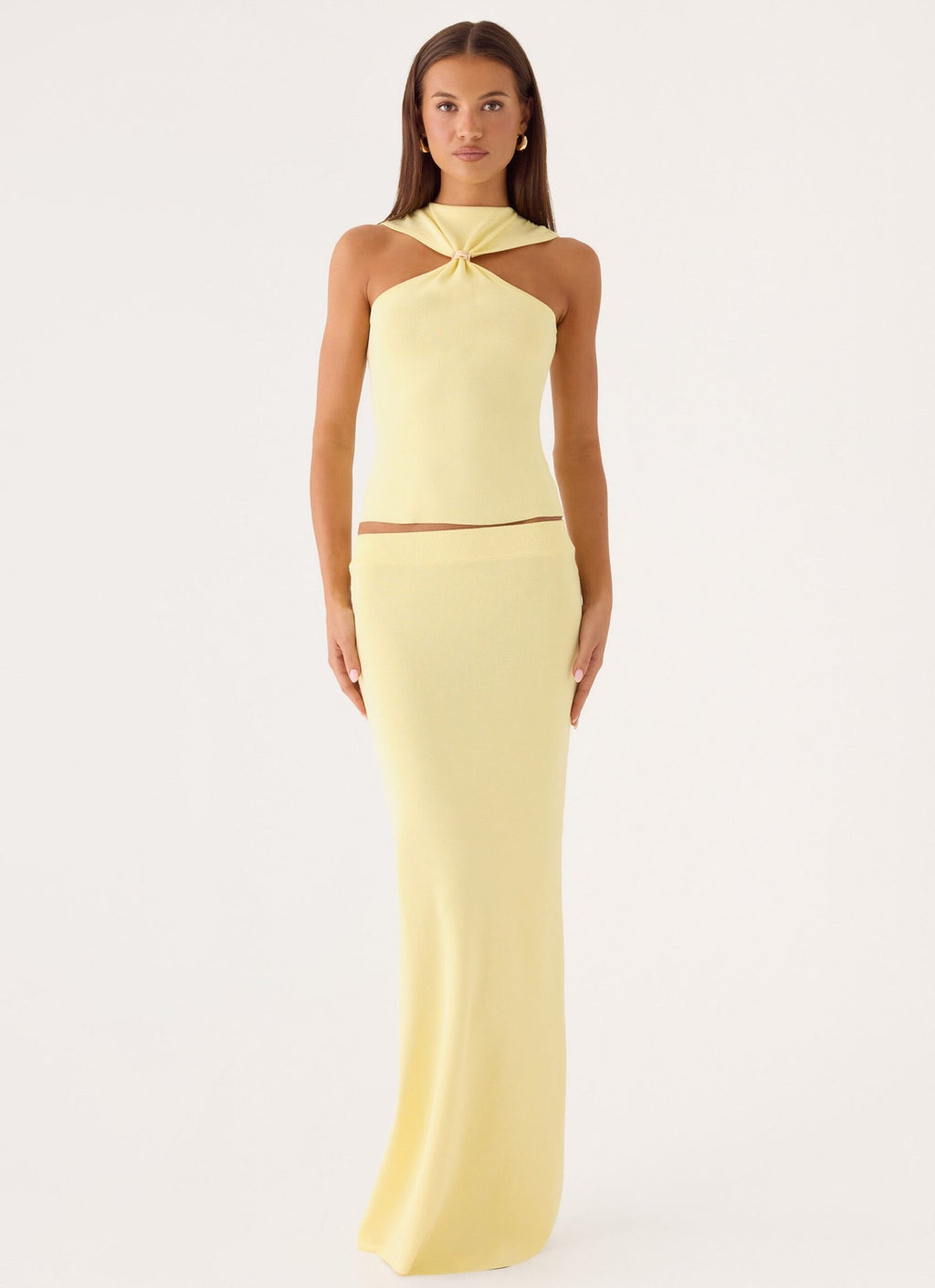 Knit Top – Yellow