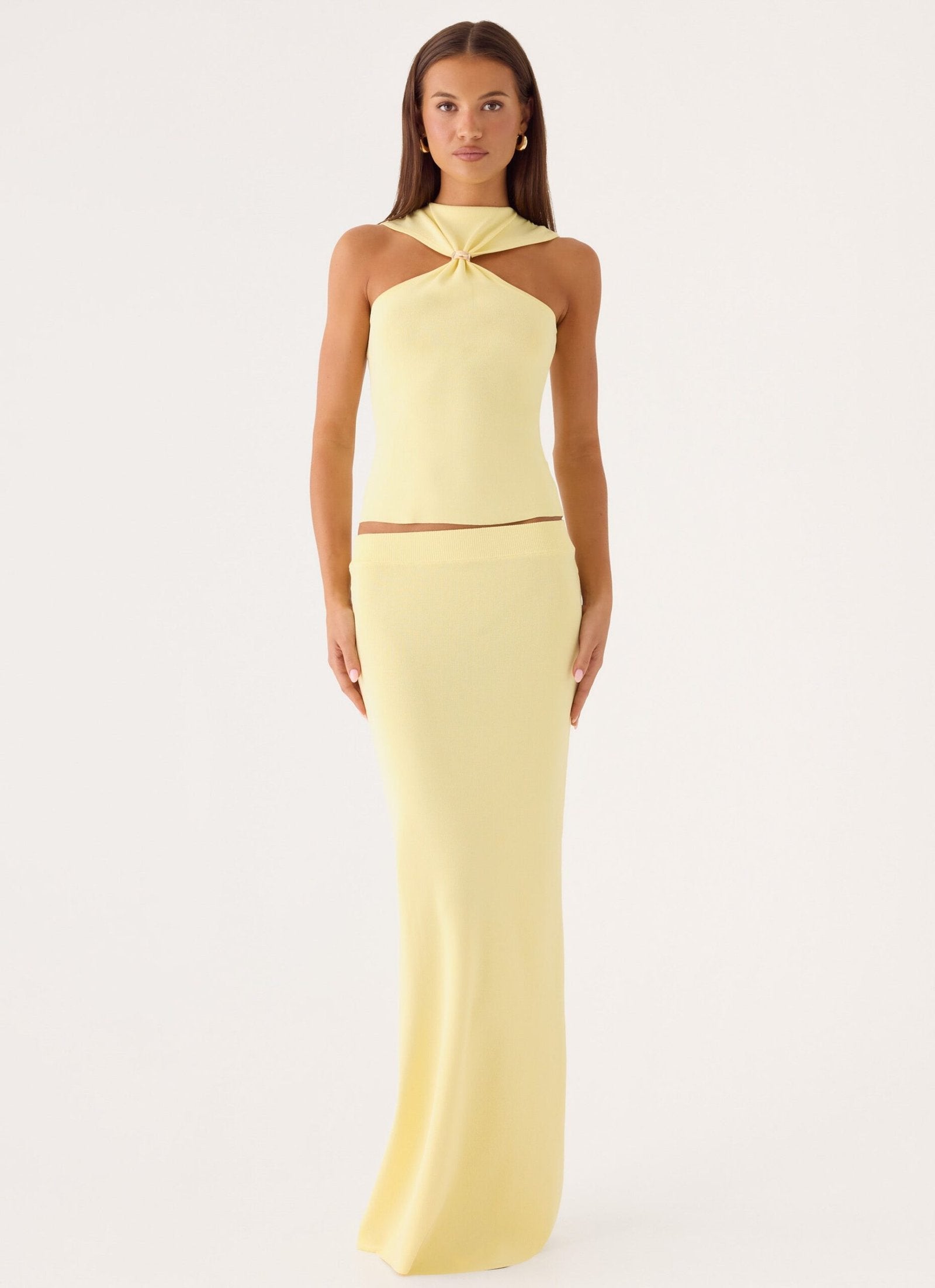Knit Top – Yellow