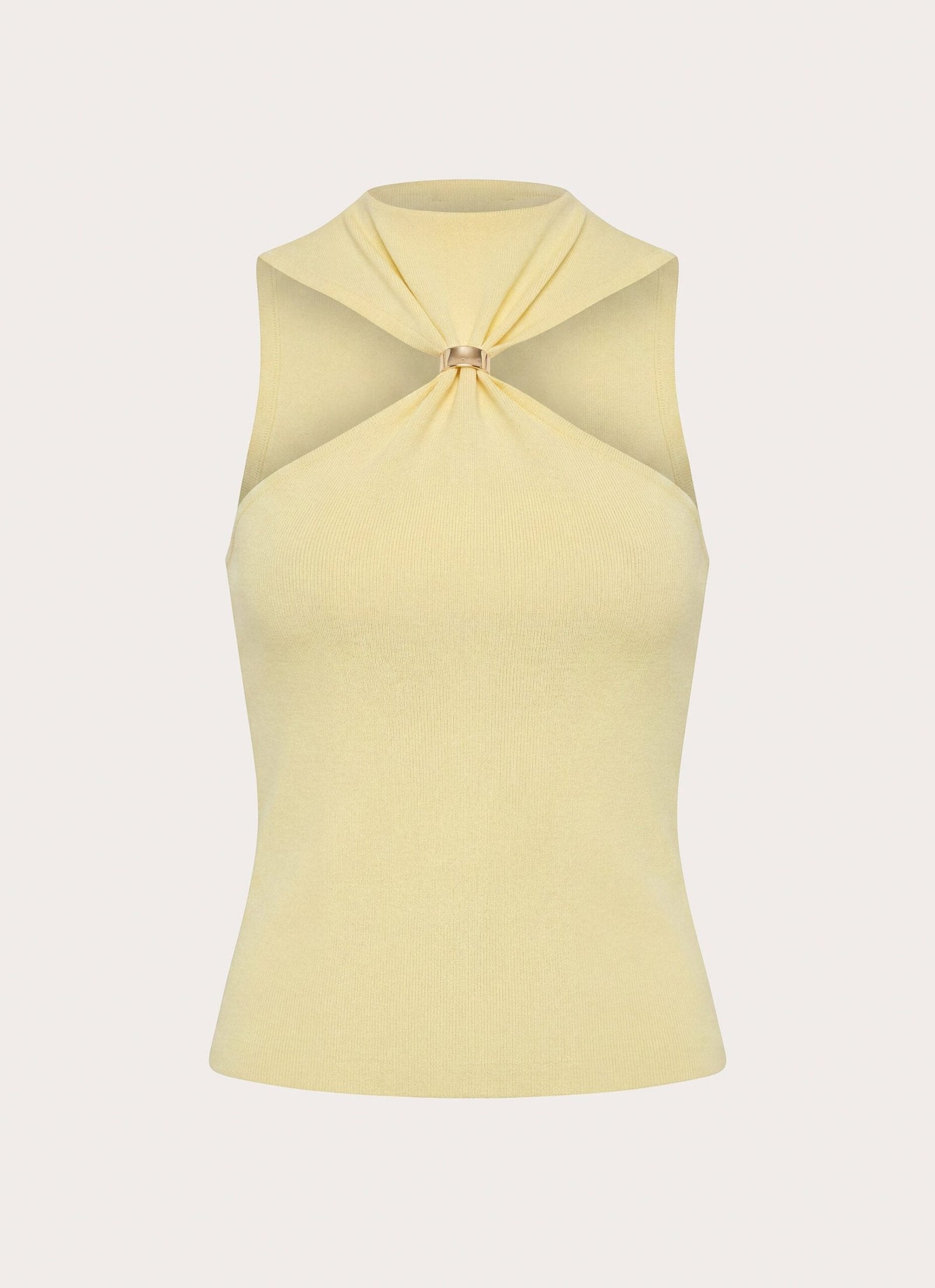 Knit Top – Yellow
