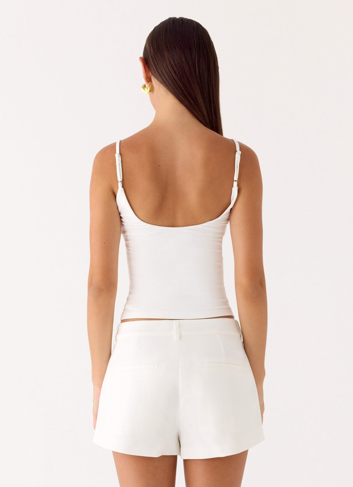 Suiting Shorts – White
