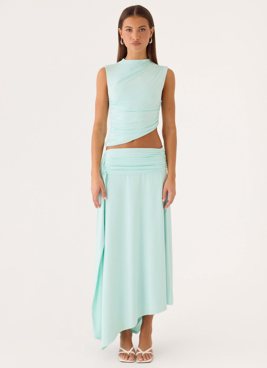 Briege Top – Aqua