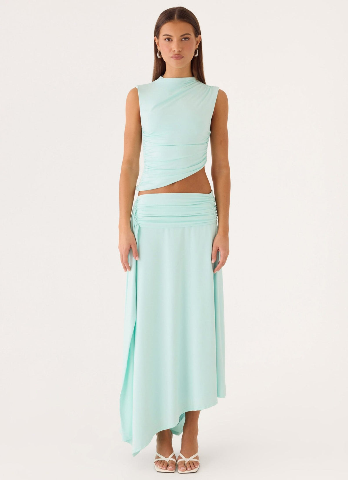 Briege Top – Aqua