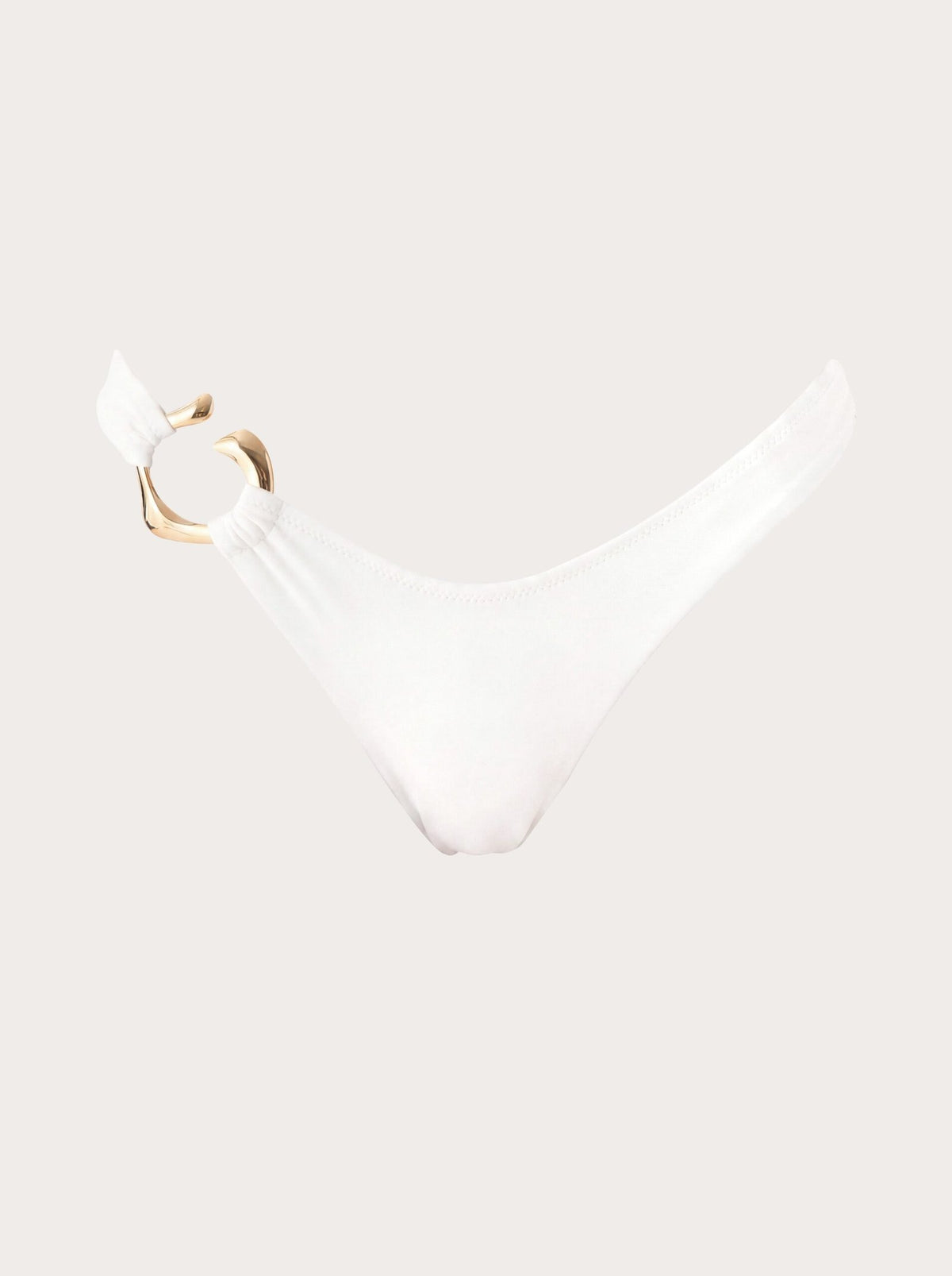 House Party Bikini Bottoms – White