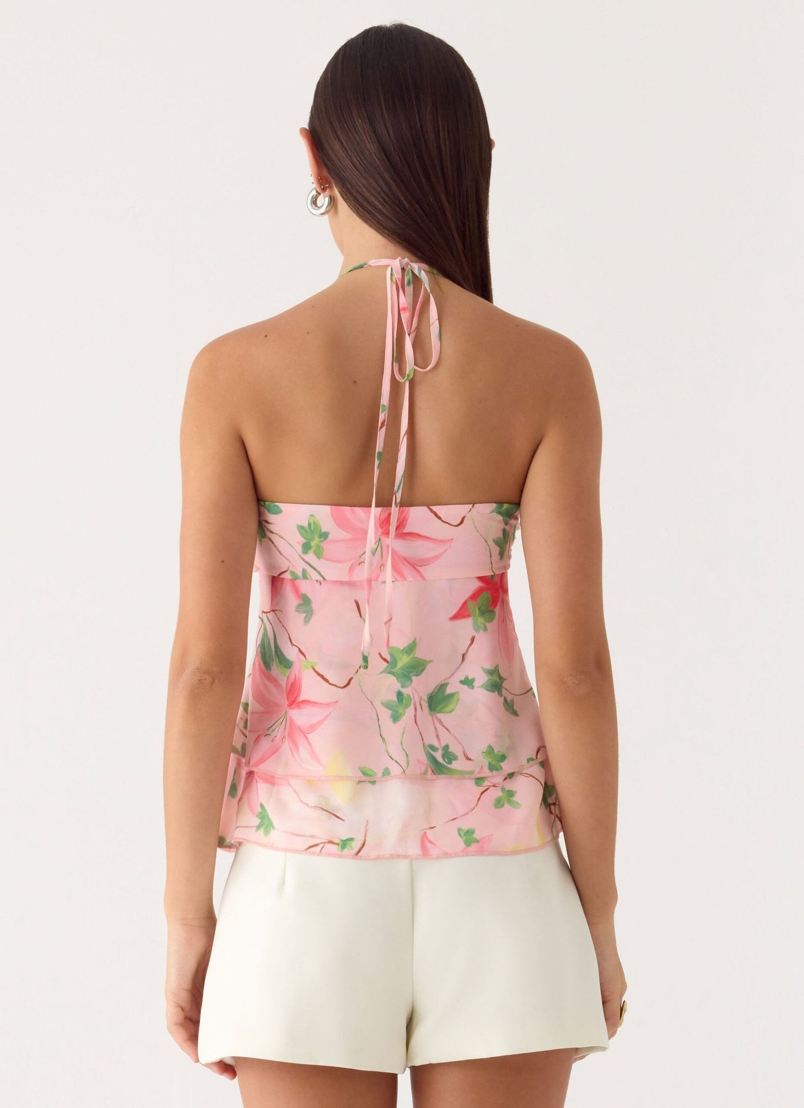 Halter Top – Blooming Spring