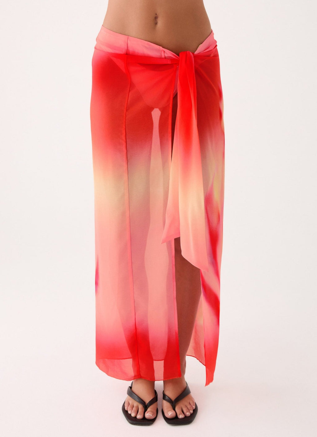 Low Tide Sarong Maxi Skirt – Sunburnt Petal