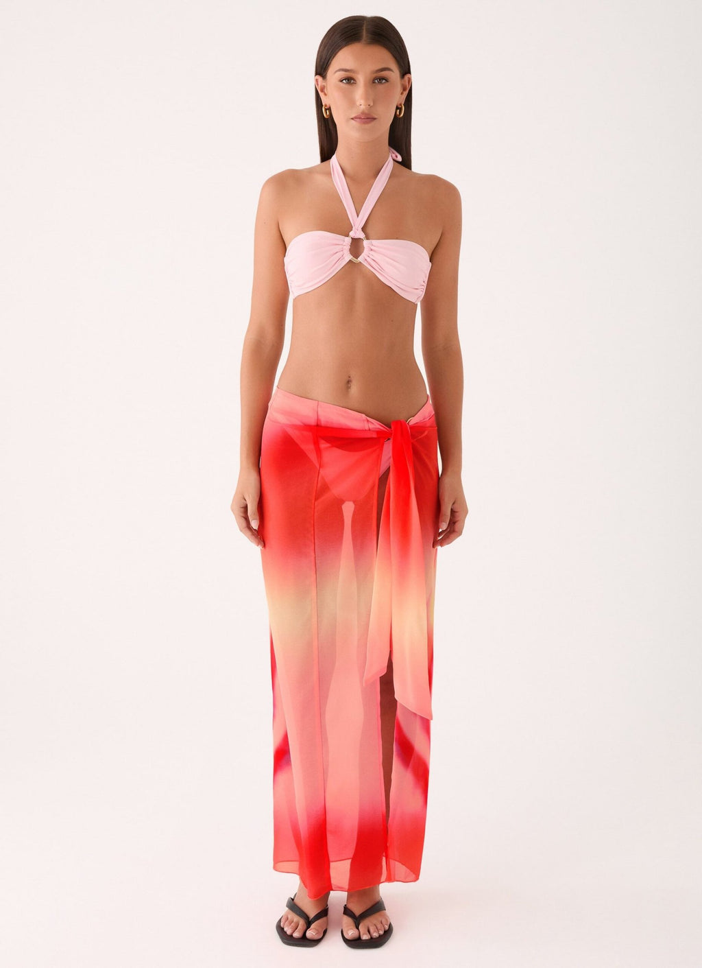 Low Tide Sarong Maxi Skirt – Sunburnt Petal