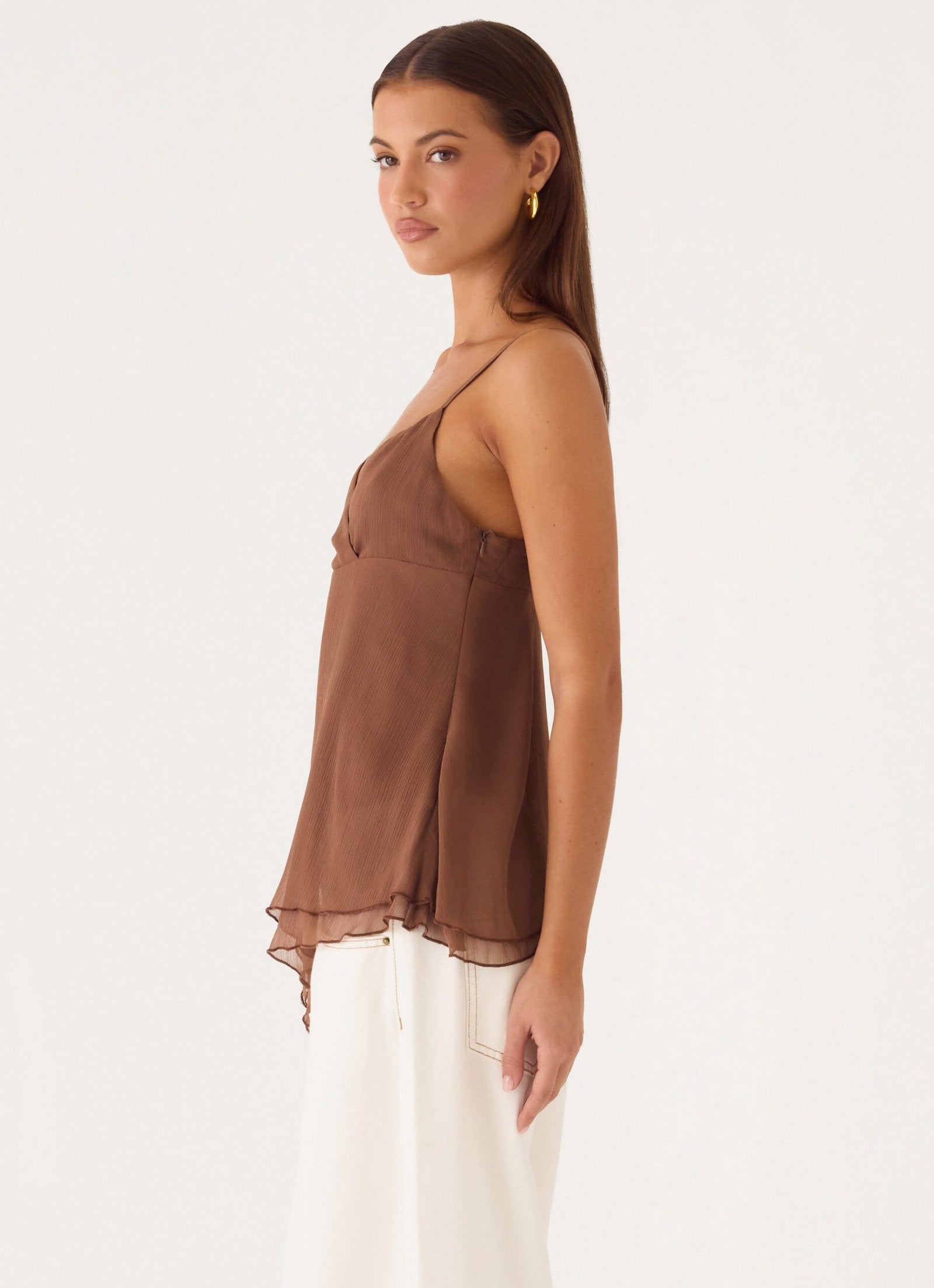 Cami Top – Chocolate