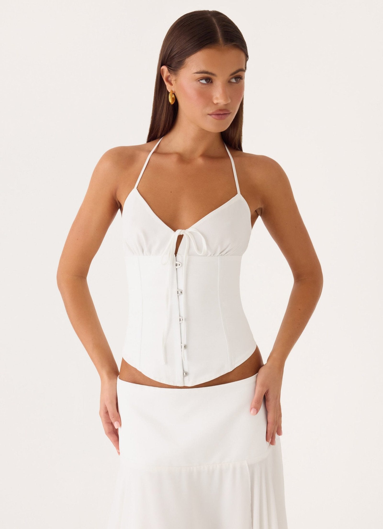 Corset Top – White