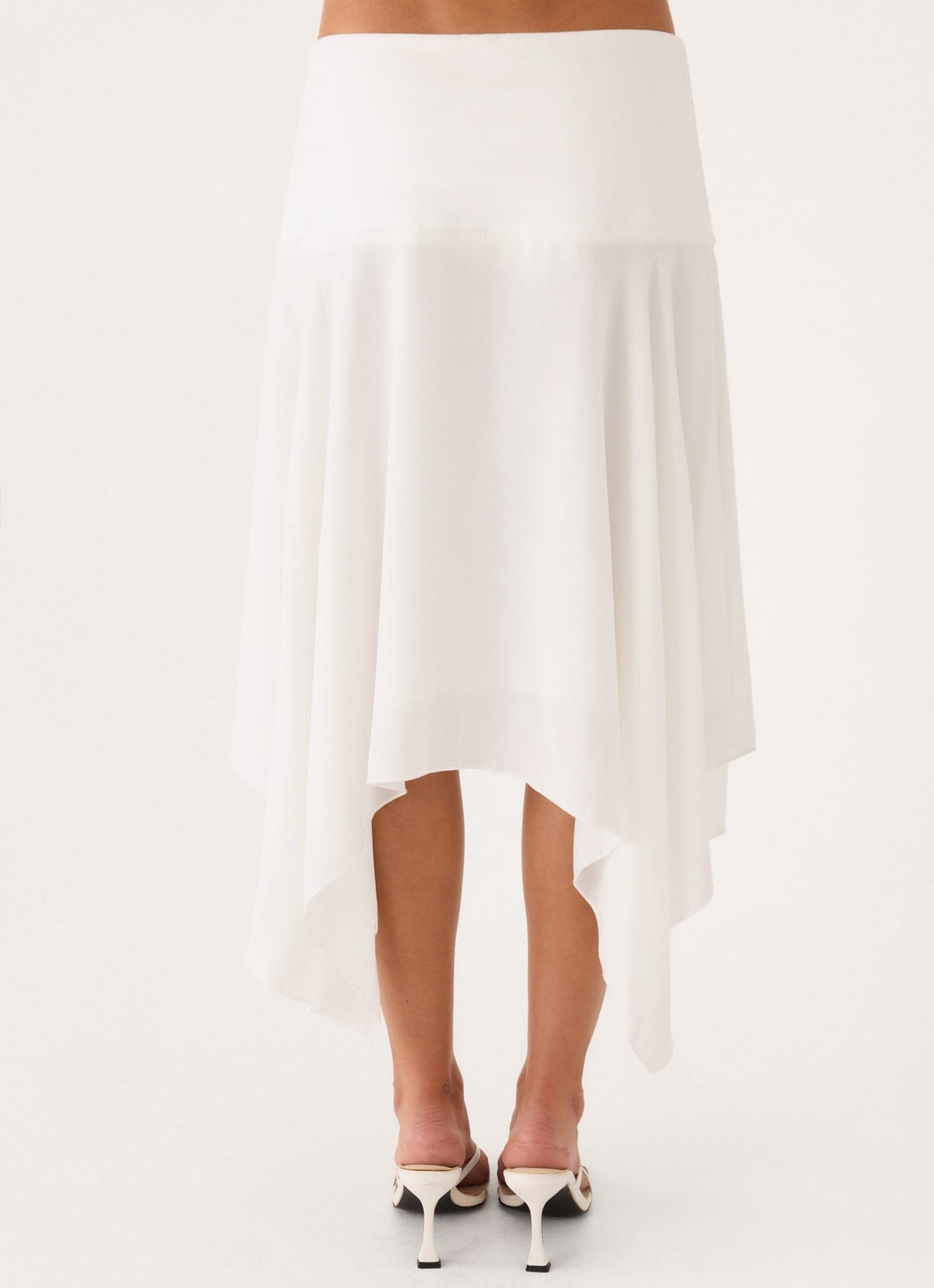 Midi Skirt – White