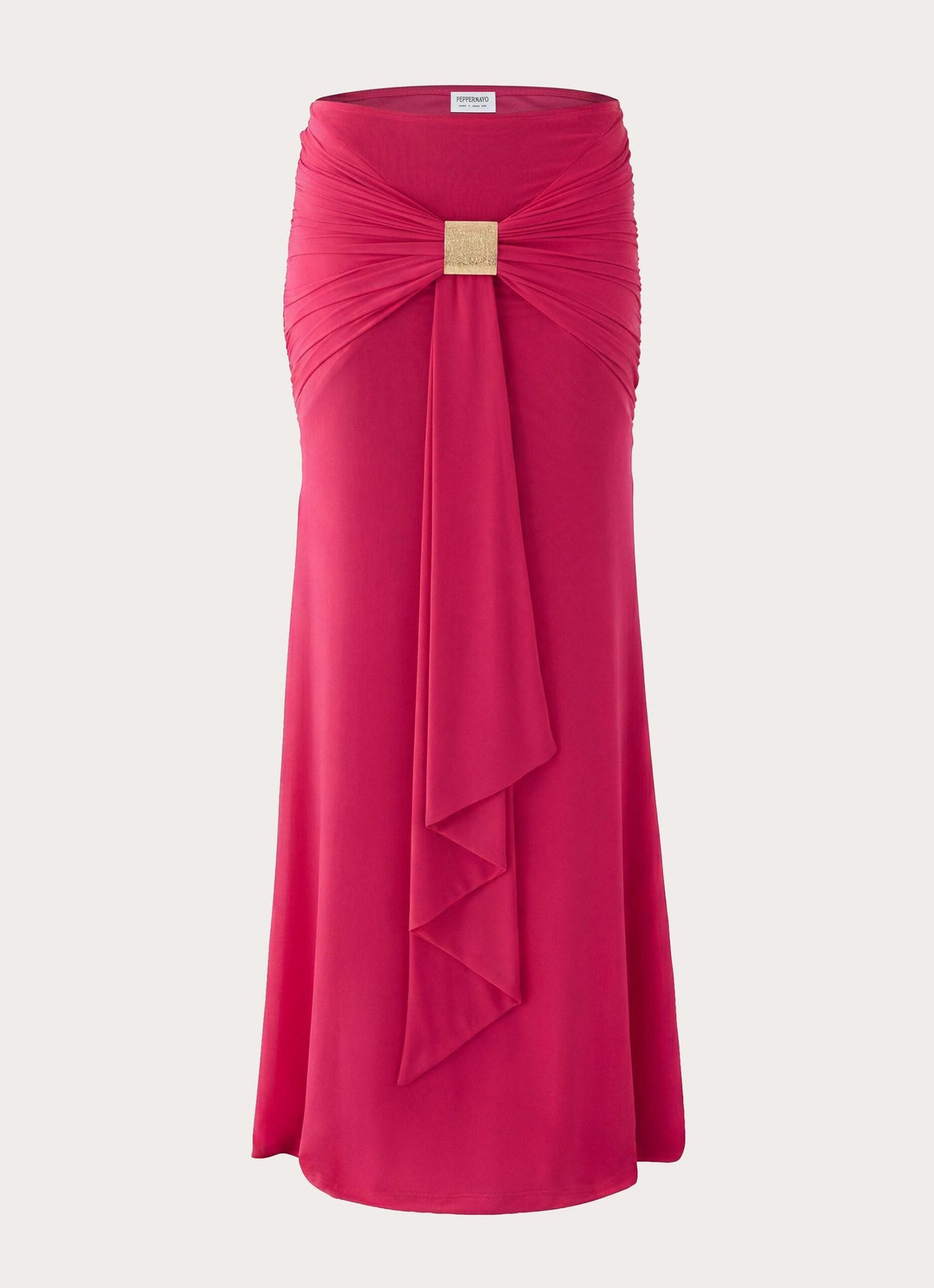 Miyah Maxi Skirt – Berry