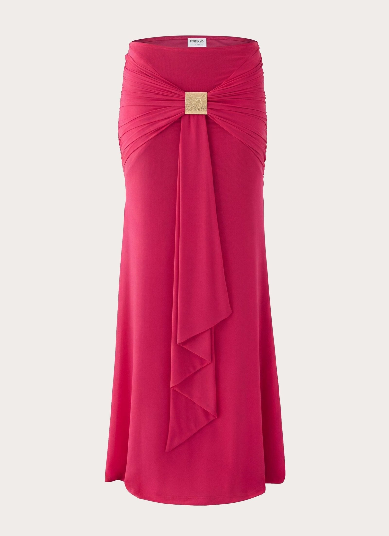 Miyah Maxi Skirt – Berry