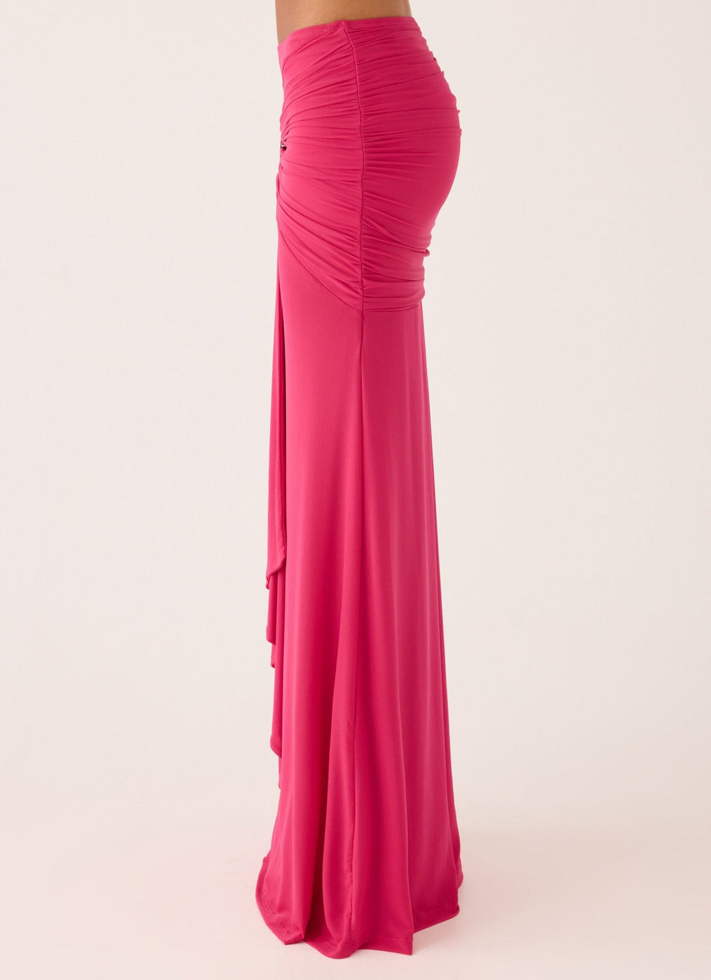 Miyah Maxi Skirt – Berry