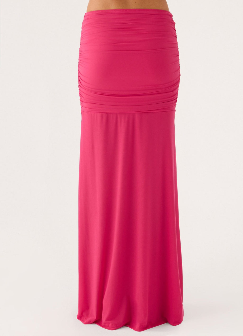 Miyah Maxi Skirt – Berry