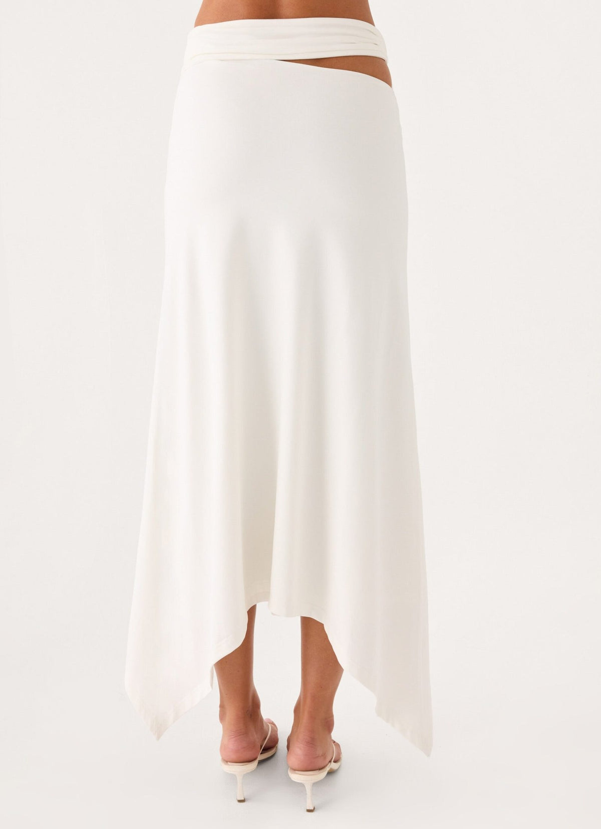 Midi Skirt – White
