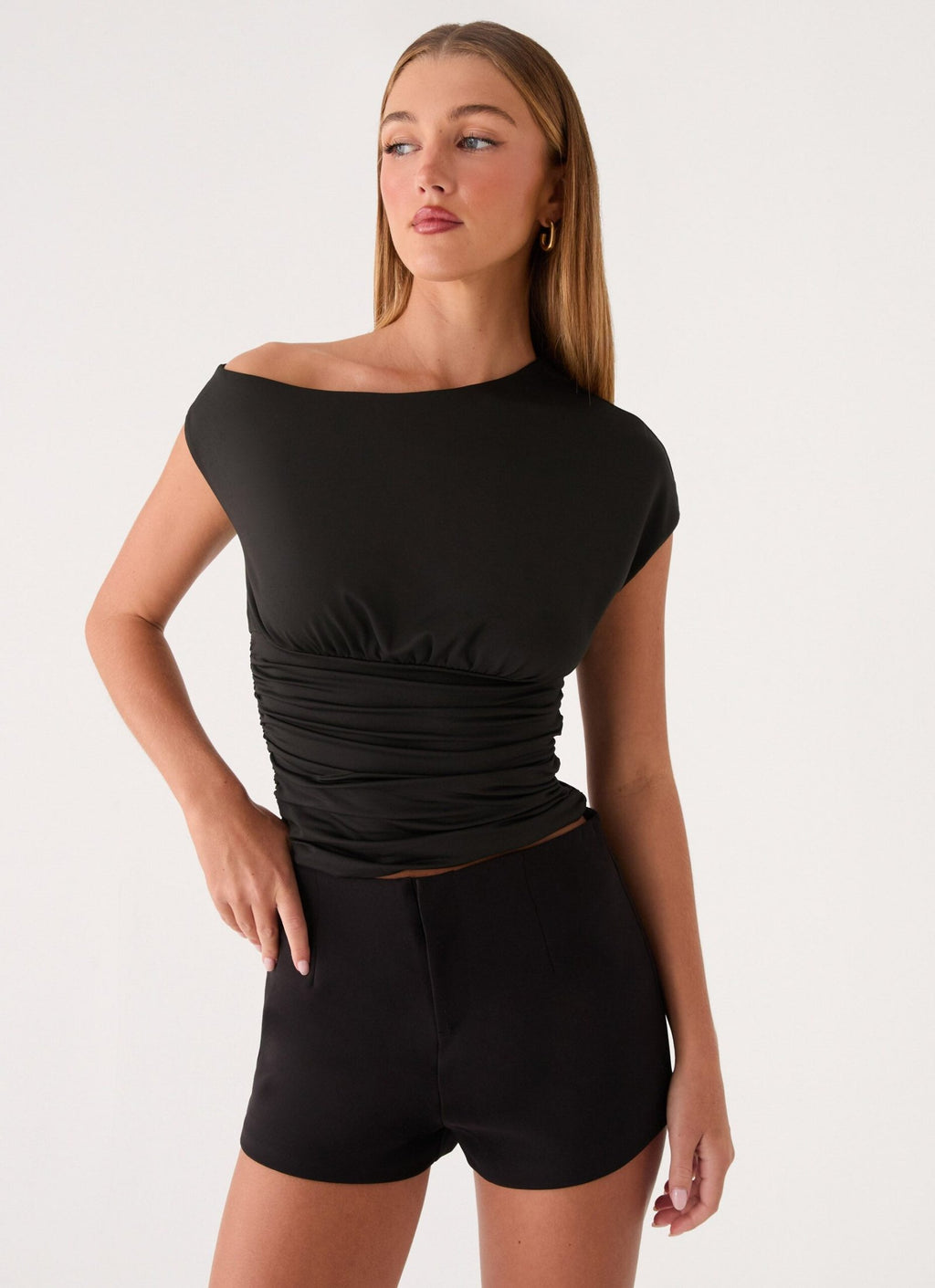 Staying In Shorts – Black