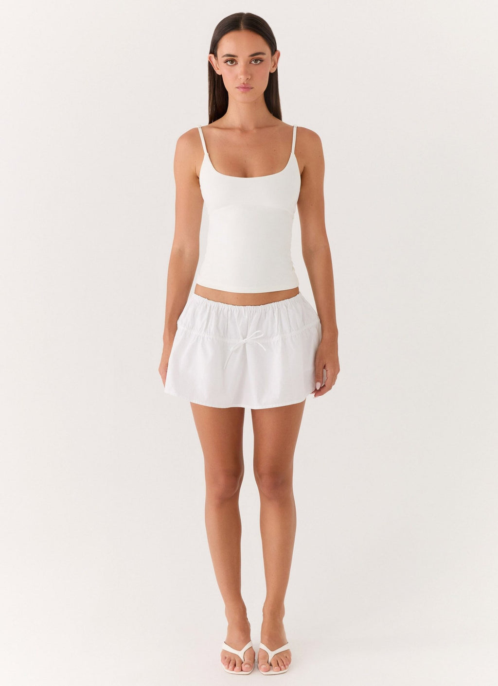 Talking Mini Skort – White