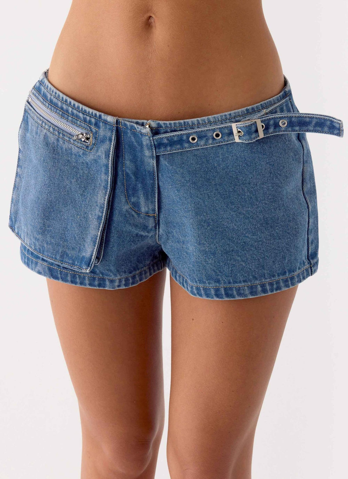 Mini Shorts – Blue