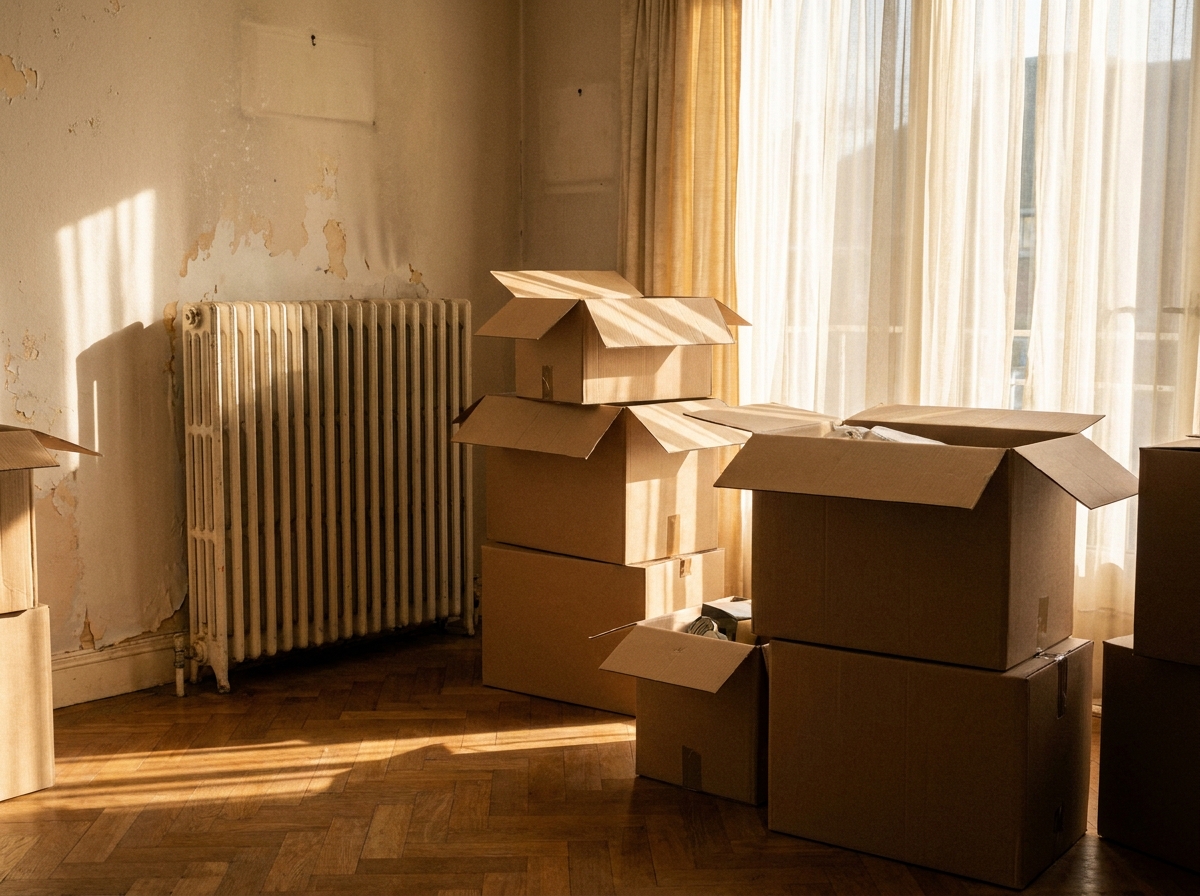 A new place, unfamiliar heating